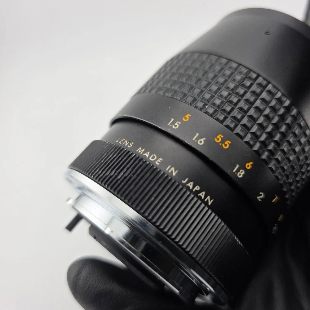 Auto Super Albinar 1:3.5 f=135mm Camera Lens PK Mount with Case‎ Vintage